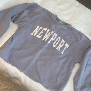 brandy Melville cropped hoodie